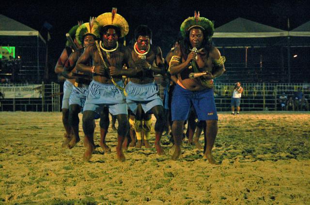 Cerimônia com dança