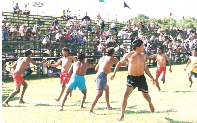 Revezamento do bastão