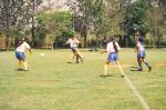 Brincando de futebol