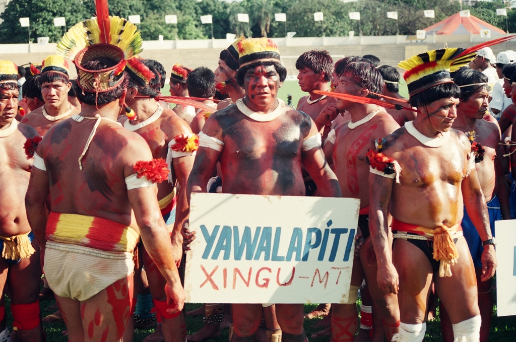 Indígenas da etnia Yawalapiti xingu - MT