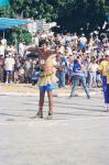 índio apontando arco e flecha