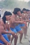 índios em ritual