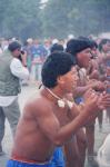 índios em ritual