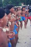 índios em ritual