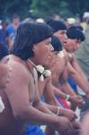 índios em ritual