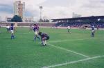 Índios jogando futebol