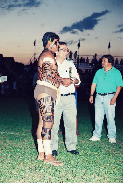 Recebimento do Troféu de Premiação2