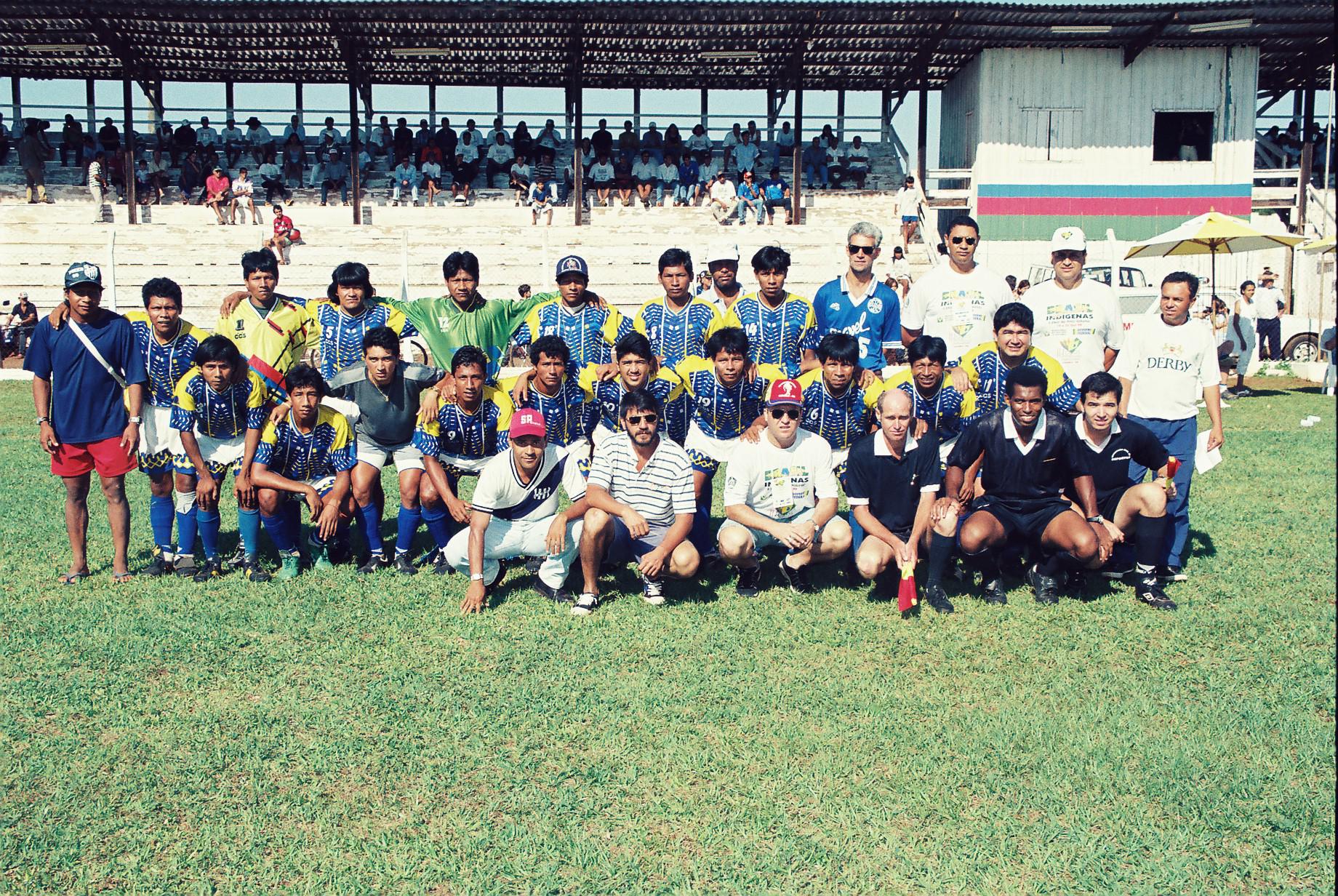 Time de futebol indígena