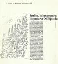 Índios, solução para disputar a Olimpíada 31/07/1980