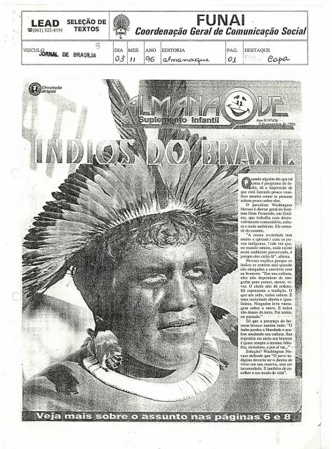 Indios do Brasil 03/11/1996