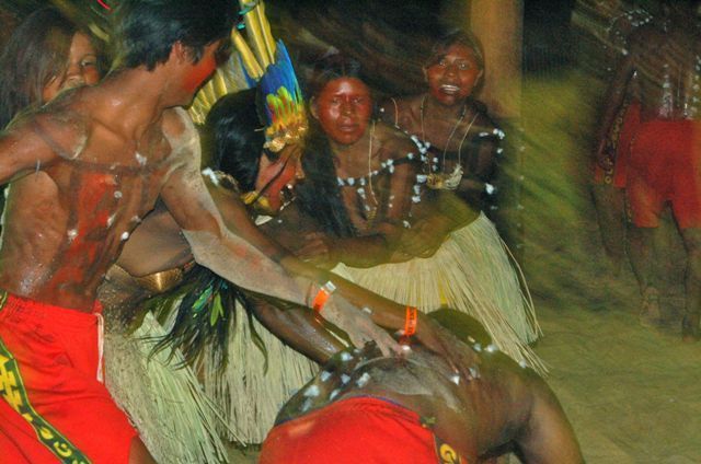 Índios na arena