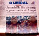 Imagem de Capa do jornal "O Liberal" 18/10/2000